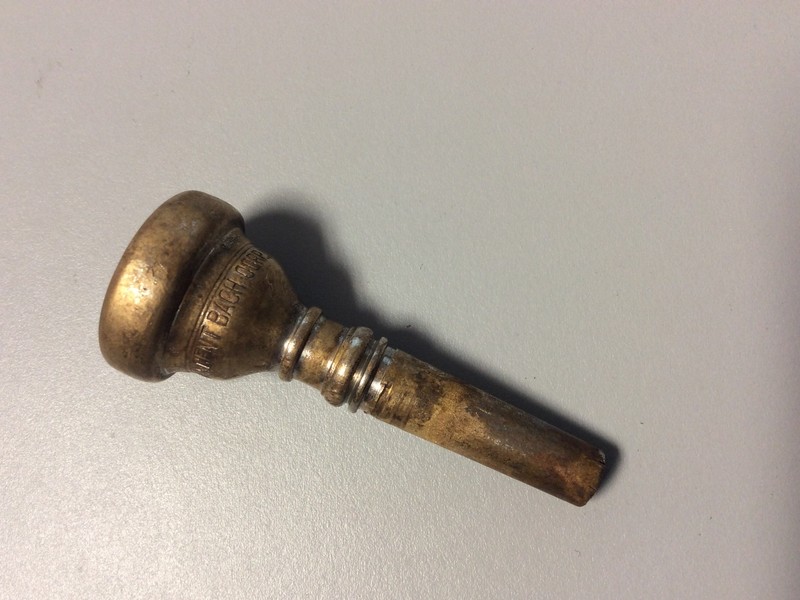 Vintage Vincent Bach Corp. New York 7CW Bb Cornet Mouthpiece
