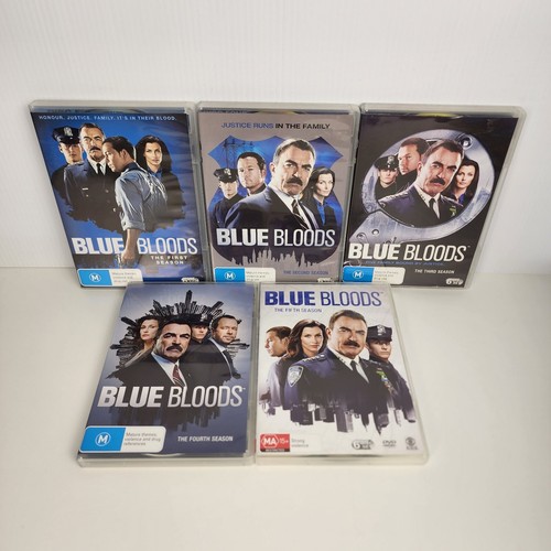Blue Bloods DVD Seasons 1 2 3 4 5 TV Series Spy Cops Region 4 - Picture 2 of 4