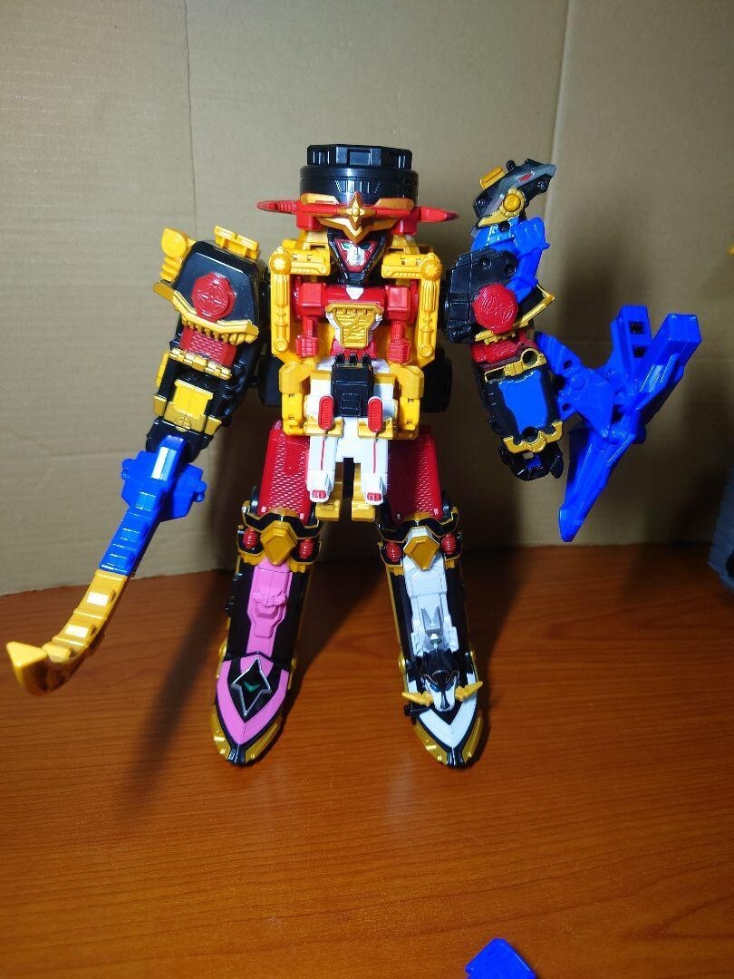 POWER RANGERS Ninja Steel NINNINGER DX Gekiatsu DaiOh Bison King