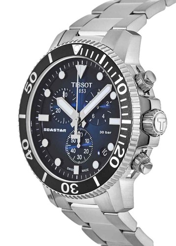 Tissot Seastar 1000 Chronograf, 45,5 mm T120.417.11.041.01 (GWARANCJA I FEDEX 2 DNI) - Zdjęcie 2 z 3