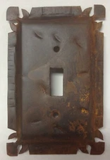 Rustic Switch Plate/Outlet Covers with Cut Corners- Many configurations!