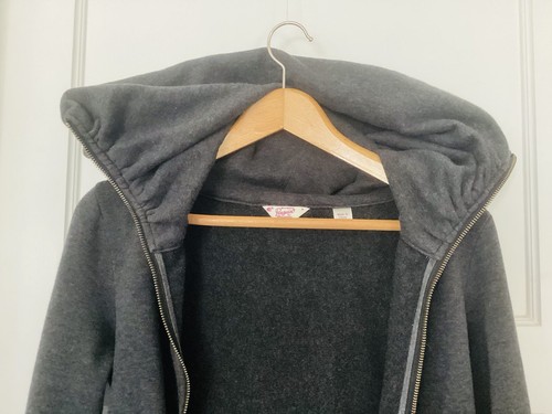 An Original Penguin By Munsingwear Gray Coat Size S Sweatshirt Hooded Zipper - Picture 4 of 12