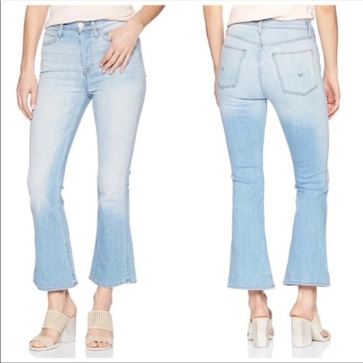 Hudson holly high shop rise crop flare