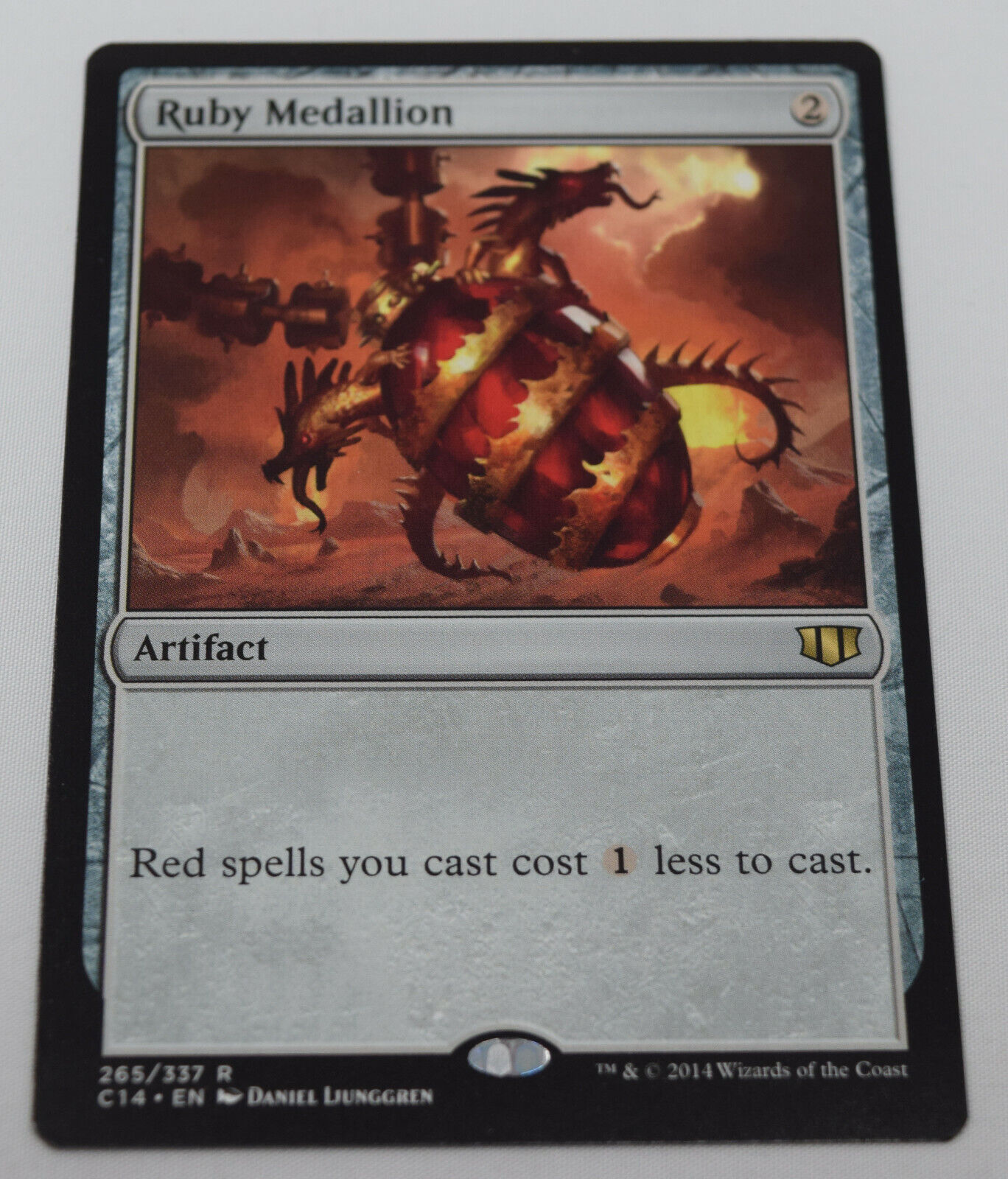 MTG Magic The Gathering Ruby Medallion Commander 2014 265/337 NM