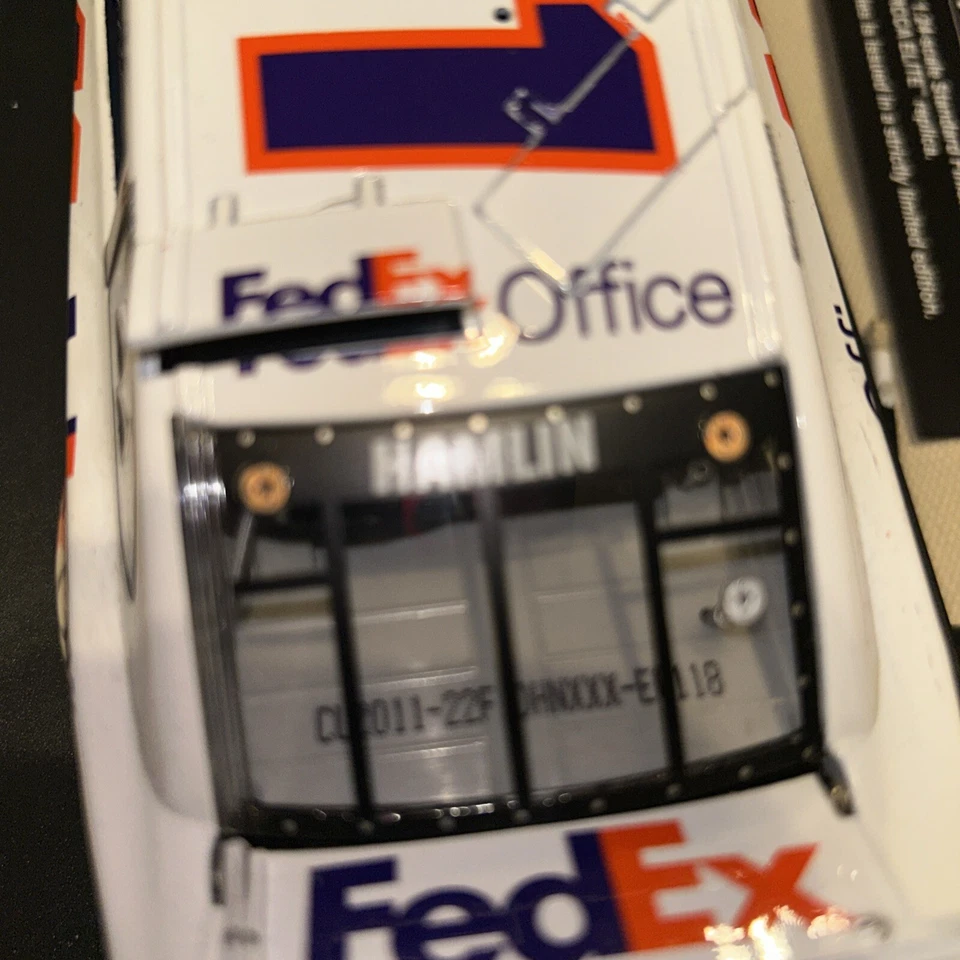 RCCA Elite  Die  Cast 1/24 Scale Danny Hamlin Dover Win 2020 Camry 1 Of 129 COA - Image 3 of 4