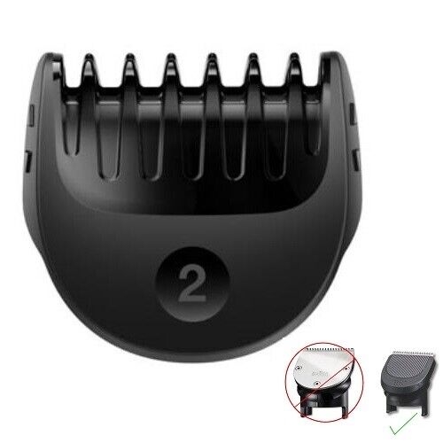Braun Ricambio #2 Pettine Fisso per Lama in Plastica Versioni Tipi 5513, 5514, 5515 - Foto 1 di 3