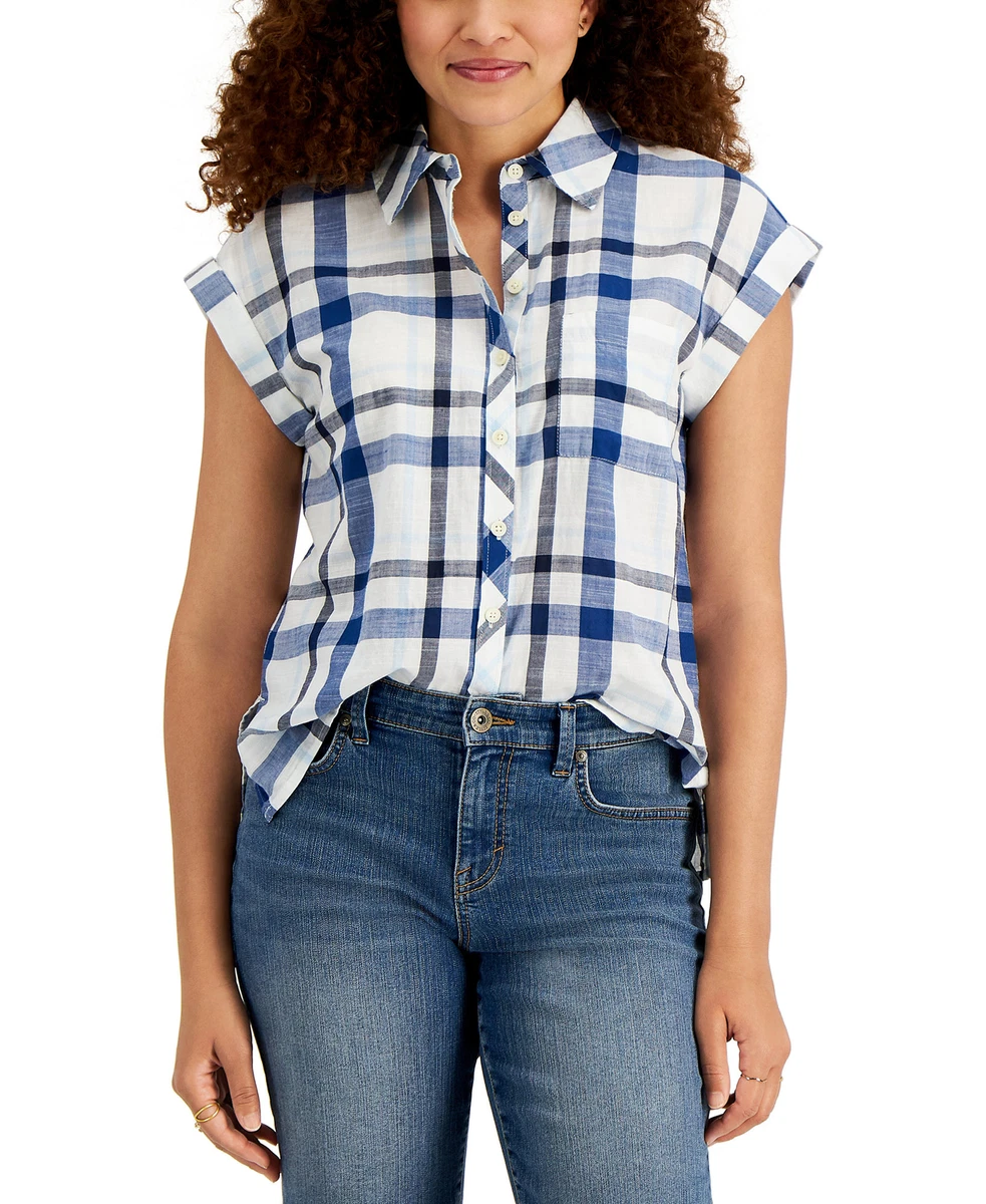 plaid camp shirt
