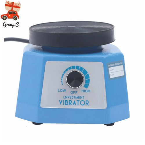 Round 4" Mixing Plaster Gypsum Variable Vibrating Machine Dental Lab Vibrator