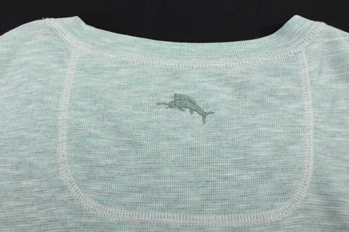 Tommy Bahama Men's Seafoam Green Crew Neck T Shirt Short Sleeve Size Large