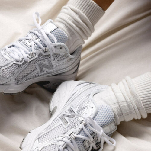 New Balance 740 Weiß Silber Turnschuhe Gym Herren Damen Original - Bild 2 von 10