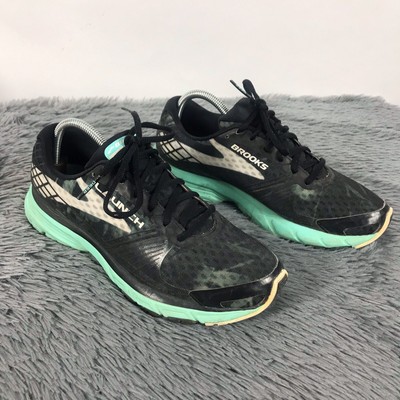 brooks teal shoes