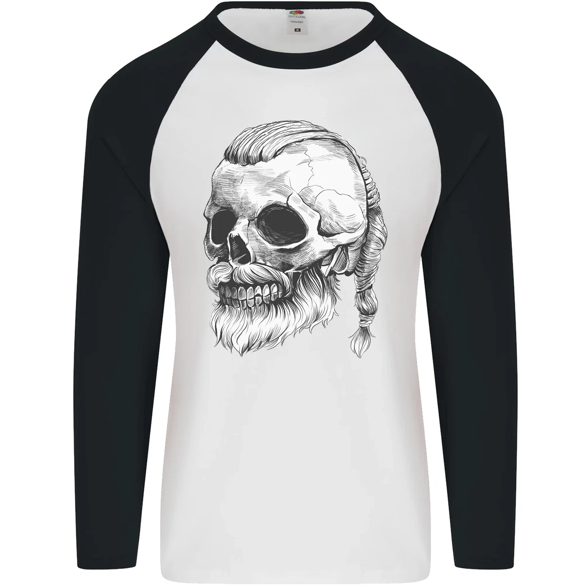 Fruit Of The Loom – T-shirt Uomo Manica Lunga – Cotone Pre-ristretto – Bianco – Taglia L – 141,7 G/m² – Tessuto Ad Alta Densità - 6