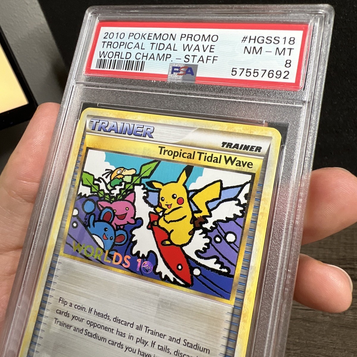 激レア トロピカルタイダルウェーブ　WCS ワールドチャンピオン 英語 Auction Prices Realized Tcg Cards 2005 POKEMON WORLD