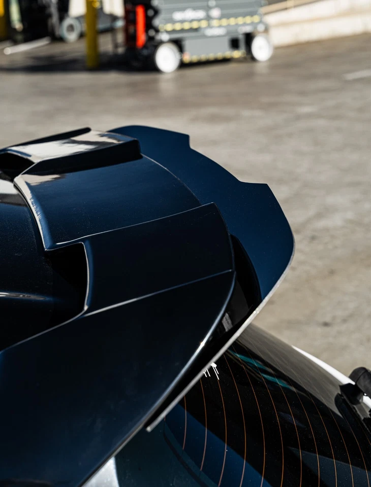 E210 Toyota Ducktail Spoiler extension by Splittergang Aero ! Corolla Hatchback - Image 2 of 4