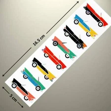 Mrs Grossman's Sticker - LTD EDITION - SILVER FOIL - 50's CARS - Classic Cars