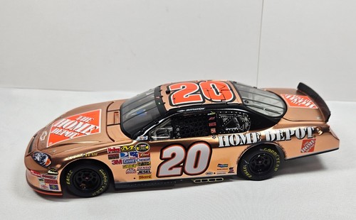 2007 Tony Stewart Home Depot #20 Brushed Copper NASCAR 1:24 Diecast 1 of 288 - Picture 5 of 19