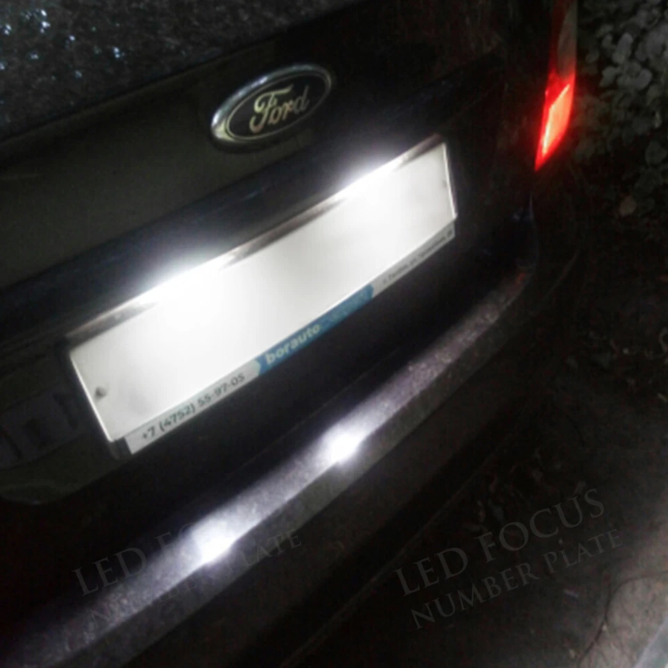 2x Matrícula para FORD FOCUS MK2 C MAX Iluminación LED Matrícula Iluminación - Imagen 4 de 4