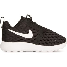 Nike Kid's Roshe One Flight Weight Black/White Sz 1y 705485-008