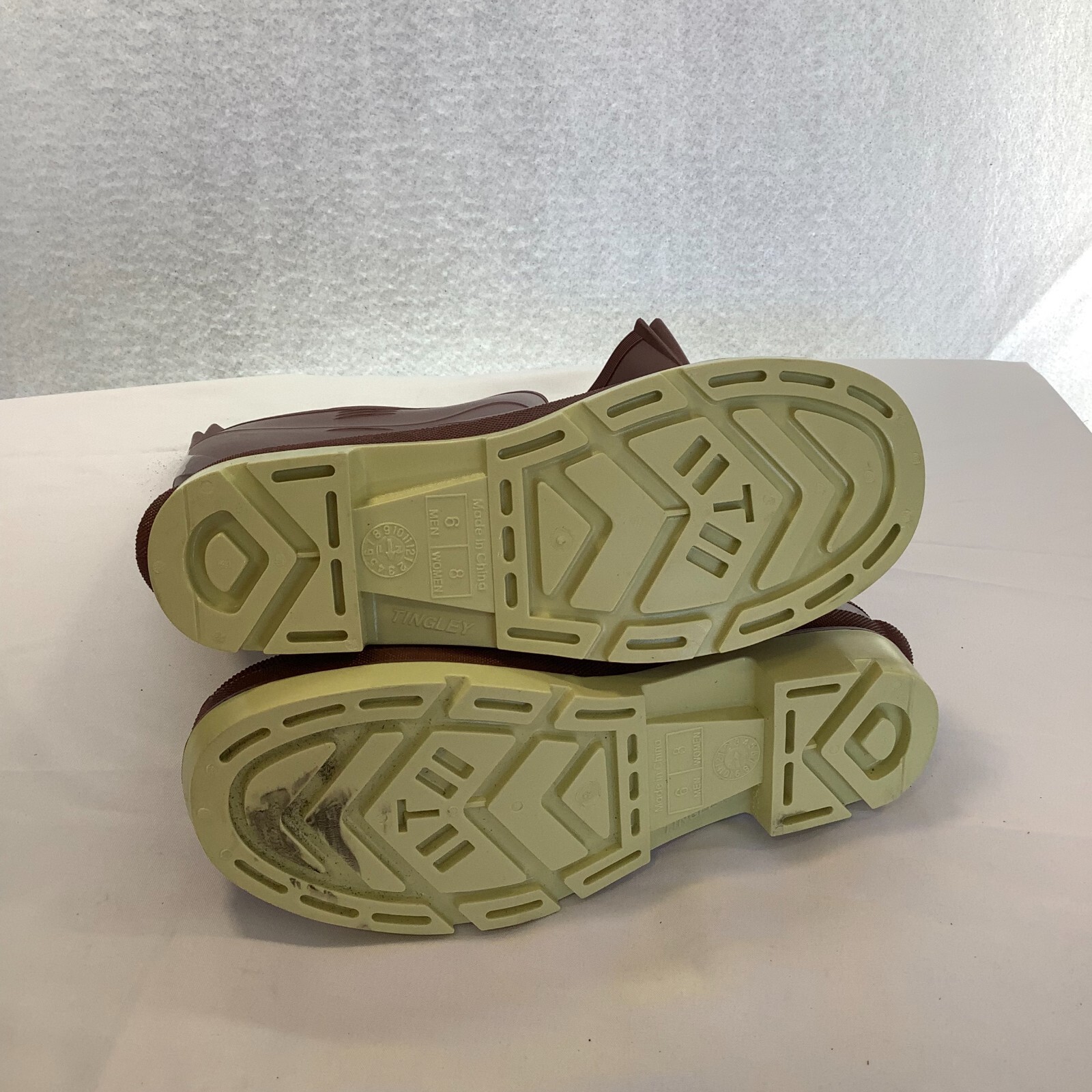 Tingley Unisex Premier G2 F241318 Brown Mid Calf Round Toe Pull On