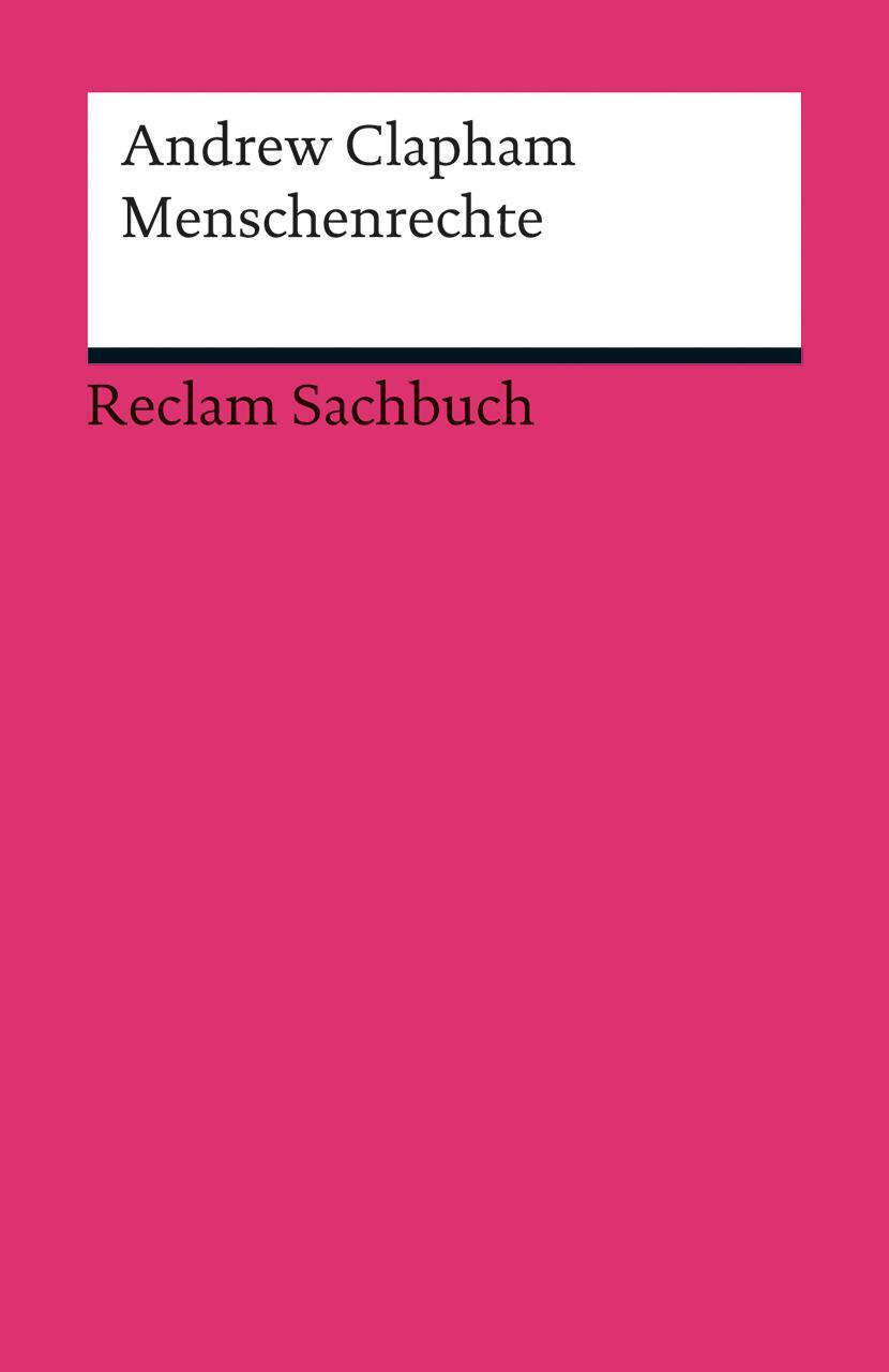 Thumbnail - Andrew Clapham / Menschenrechte / 9783150189825
