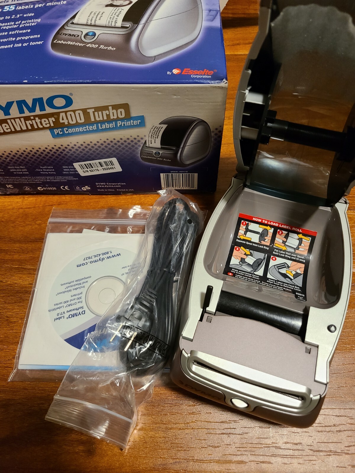 dymo labelwriter 450 turbo not printing ink