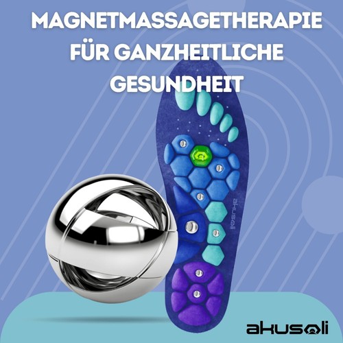 Orthopädische Akupressur-Einlegesohlen - Reflexzonenmassage Für Männer & Frauen