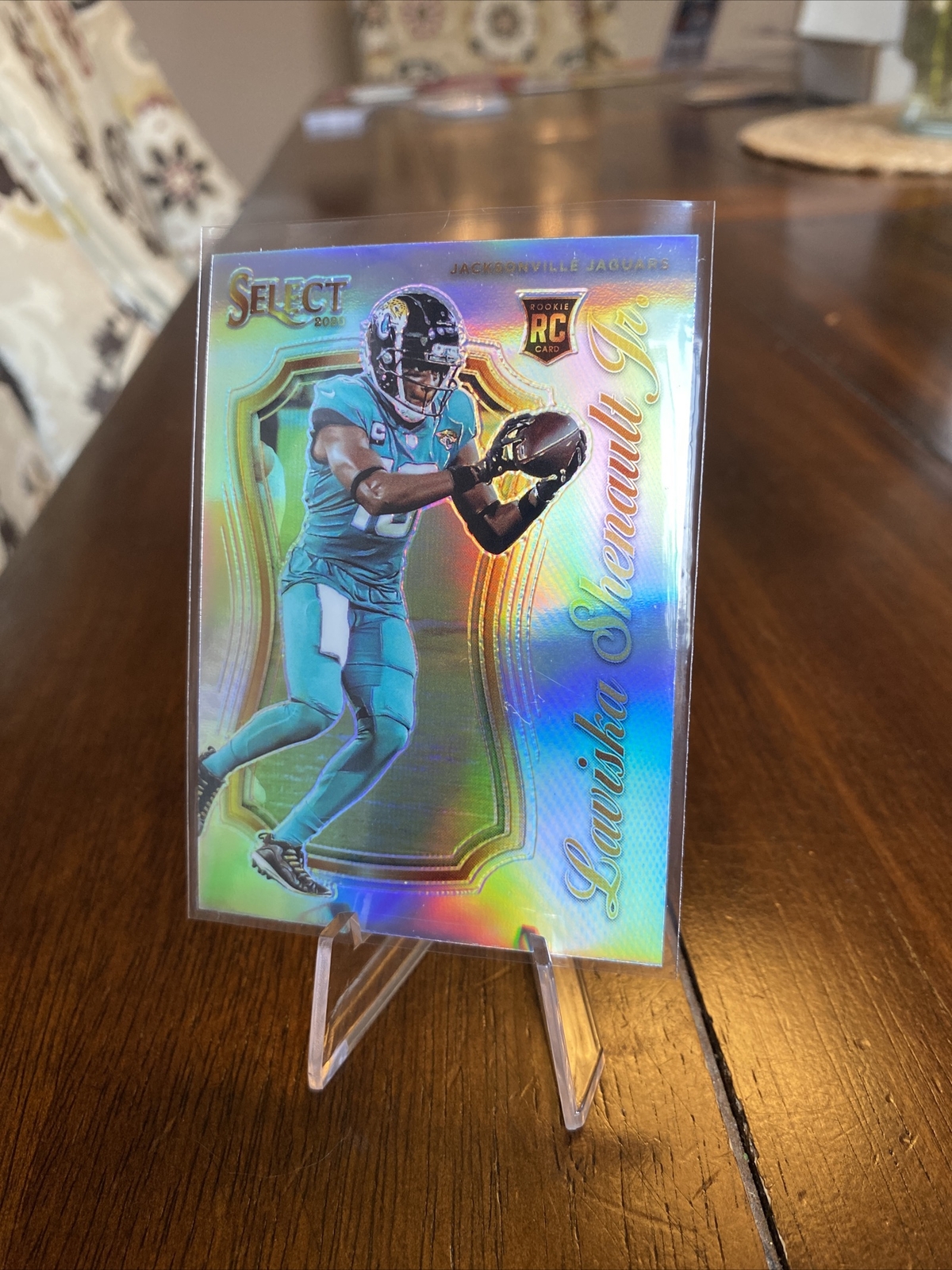 2020 Panini Select Laviska Shenault Jr Silver Prizm RC Certified JAGUARS SP NFL