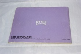 Romance of the Three Kingdoms II (Nintendo Entertainment System, 1991) NES