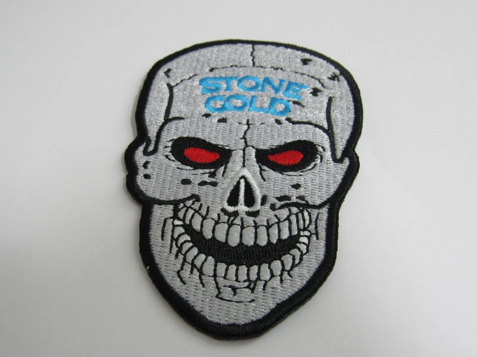 Attitude Era Stone Cold Steve Austin Embroidered Pro Wrestling Skull Patch! - Image 4 of 4