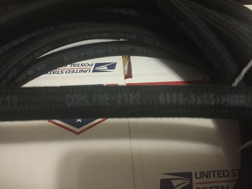 Porsche Fuel Hose  9mm Cloth Braided COHLINE 21220800 per foot min 2feet - Bild 2 von 3
