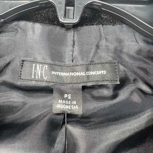 International Concepts Velvet Blazer Womens Size Small Petite SP Black New - Picture 3 of 7