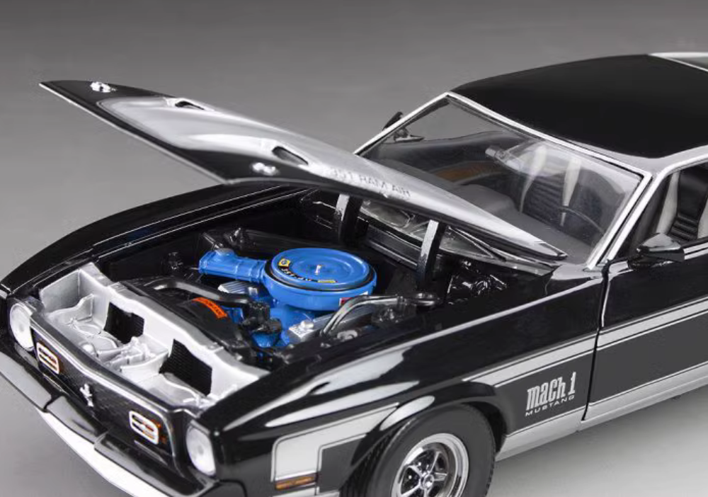 SunStar「1971 MUSTANG MACH１」 1971 Ford Mustang MACH 1 – Grabber Lime – sunstarmodelcars