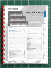 Roland Fantom 08   7 in 1 Owners Manual User Instructions   513 Pages   USA Made