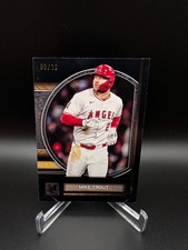 🔥🔥 2025 Topps Museum Collection - Black Diamond ⚾  Mike Trout #9/10 🔥🔥