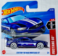 Hot Wheels - Custom '18 Ford Mustang Gt - Mustang 60Th 2025 - HYY94