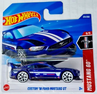 Hot Wheels - Custom '18 Ford Mustang GT - Mustang 60th 2025 - HYY94 - Bild 1 von 3