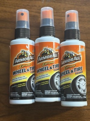 New Lot of 3 ARMOR ALL Extreme Tire Shine Cleaner 4oz Pump Spray Free Shipping