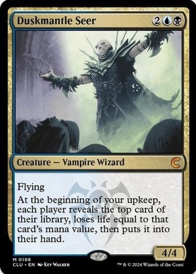 1 x Duskmantle Seer -  Ravnica: Clue Edition - LP - MTG