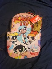 RARE DISCONTINUED Sprayground Power Puff Girls On The Run Backpack W Tags Used