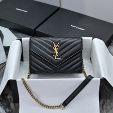 YSL Small Envelope Chain Bag Outlet  19x11.5x4cm