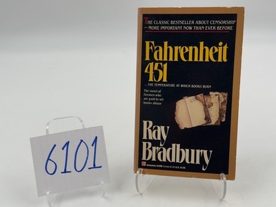 Fahrenheit 451 Ray Bradbury Del Rey Ballantine PB 2nd US Printing 4/1991