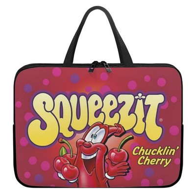 Squeezit Drink Chucklin  Cherry Laptop Notebook Bag Case - Retro Style