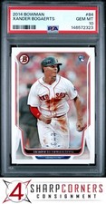 2014 BOWMAN #84 XANDER BOGAERTS RC RED SOX PSA 10