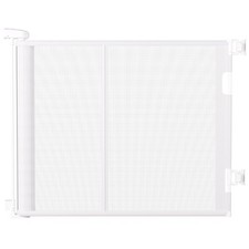 55 inches Retractable Baby Gate, 34 inches Tall Extra Wide Pet Gate for Stair...