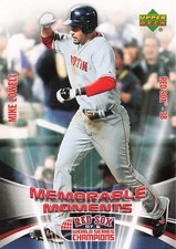 2007 Upper Deck World Series Champions Boston Red Sox #MM8 Mike Lowell