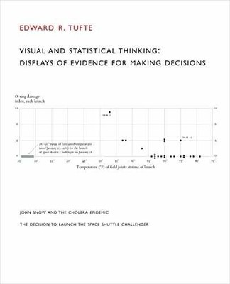 Visual and Statistical Thinking: - Paperback, by Tufte Edward R. - Very Good