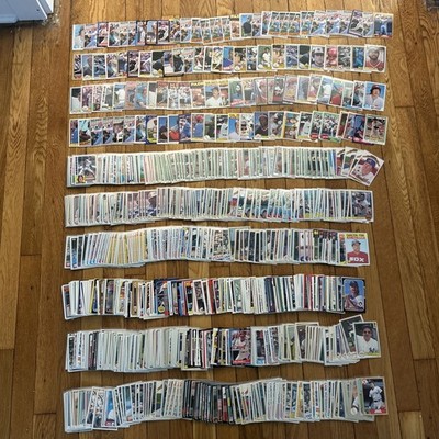 1980s Baseball Card Lot HOF/Star Only No Commons Over 800 Cards