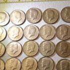 Kennedy Half Dollars 1965, 1967, 1968, 1969 40% Silver Circulated Lot 20 Coins