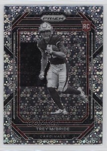 2022 Panini Prizm Rookie Variation No Huddle Prizm Trey McBride #327 Rookie RC
