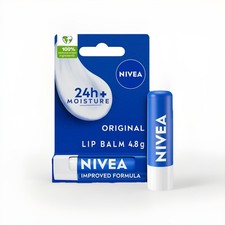 NIVEA Lip Balm Original Care 4.8g Shea butter + natural oils + vitamins